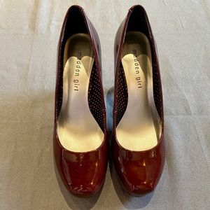 Madden Girl Wine Red Pumps